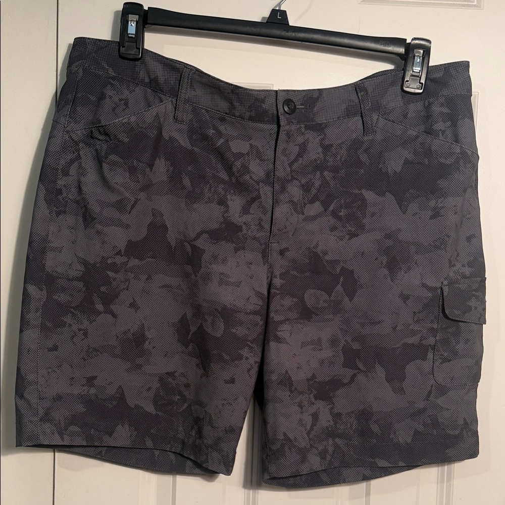 Eddie Bauer Gray Camouflage Shorts